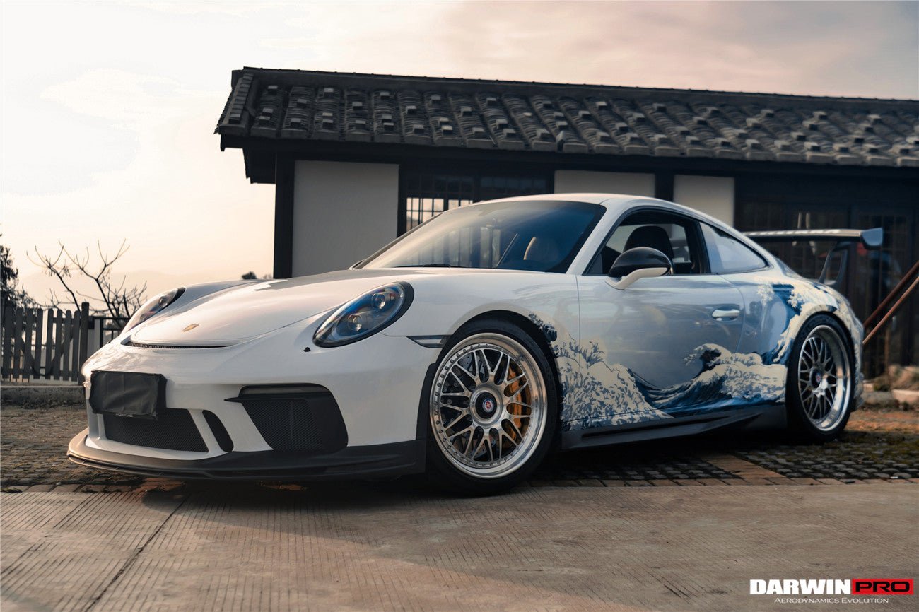 2017 - 2019 Porsche 911 991.2 GT3 Only BKSS Style Carbon Fiber Full Body Soft Kit